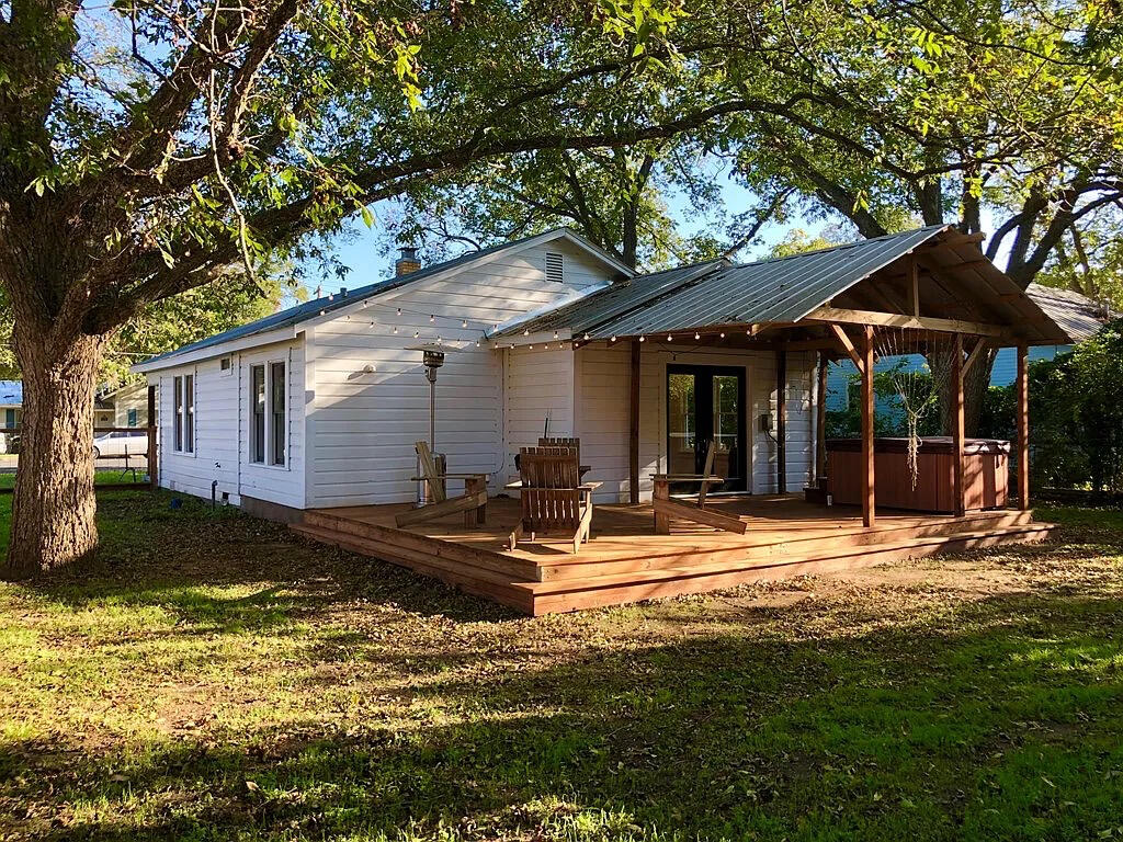 Untitled Exterior house painting restoration job. Fredericksburg tx